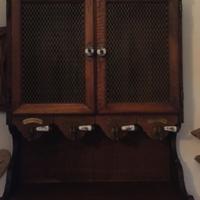 MobileBar/Dispenser in Legno Spagnolo. Anni 70
