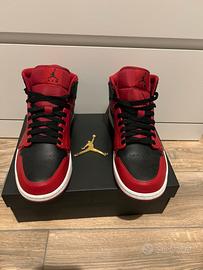 Jordan nike rosse e nere