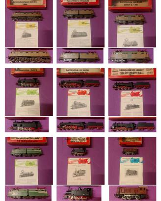 collezione modellismo Rivarossi anni 60  treni