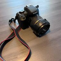 Canon Eos750D con obiettivo Tamron