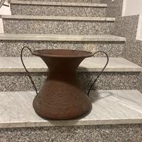 Vaso anfora in rame