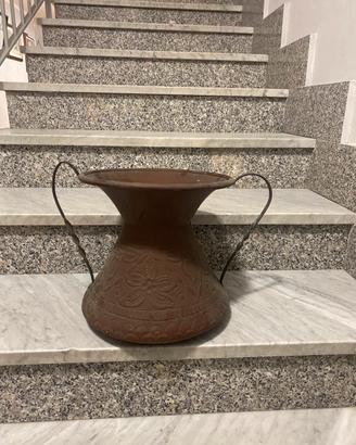 Vaso anfora in rame