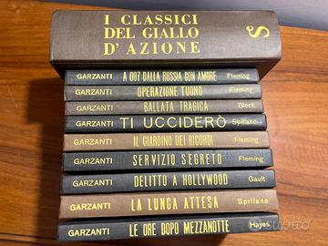 Lotto Libri Gialli Garzanti "Le Tre Scimmiette"