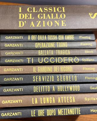 Lotto Libri Gialli Garzanti "Le Tre Scimmiette"