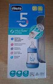 Biberon Chicco Perfect 5, 150ml (0m+) flusso lento