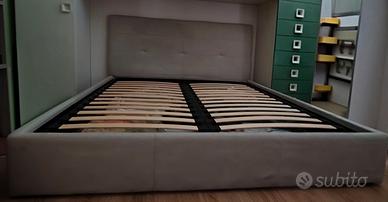 Letto matrimoniale contenitore