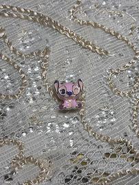 Charm Pandora Disney Stitch rosa