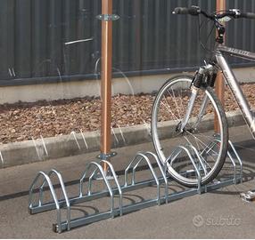 Rastrelliera portabici acciaio zincato