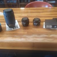 obbiettivi per fotografia