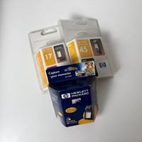 Lotto cartucce stampante HP originali