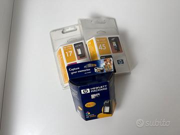 Lotto cartucce stampante HP originali