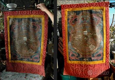 MANDALA THANGKA ANTICO TIBETANO