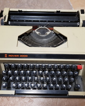 Macchina da scrivere vintage Rover 3000