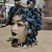 Testa di Medusa e Polifemo h20-ceramiche di Caltag
