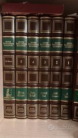 Enciclopedia  in pelle de agostini e gedea