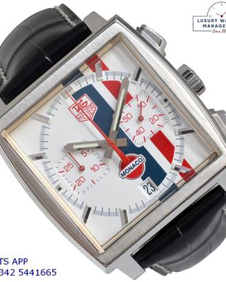 TAG HEUER Monaco chronograph CW2118 Gulf Full Set