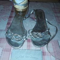 Sandalo con strass tg41 marca Ripa