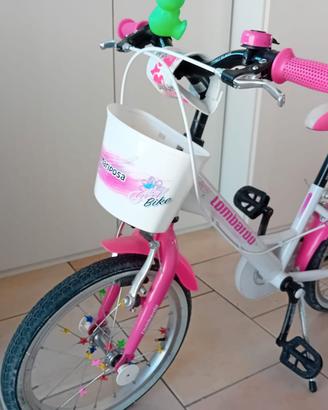 Bicicletta bambina diametro 16 cm