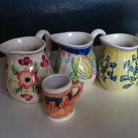 4 bricchi da latte piccoli