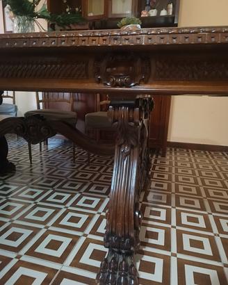 tavolo antico fine 800 