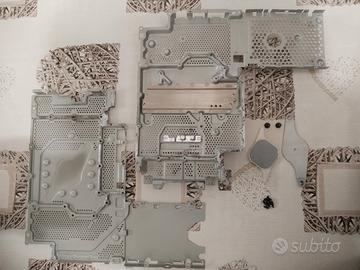 Corpo metallico, dissipatore e viteria PS4 Slim