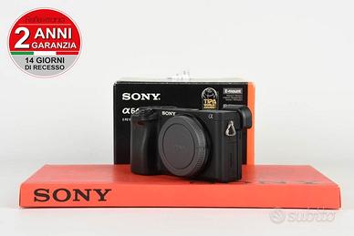 Sony A6400 Black USATO GARANTITO PER DUE ANNI