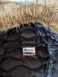 Giubbotto blauer con pelo uomo taglia L