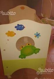 Lettino più fasciatoio AZUR