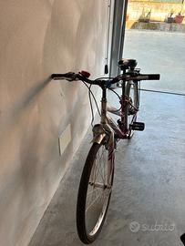 Bici con cambio shimano