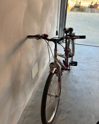 Bici con cambio shimano