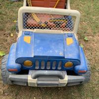 Jeep elettrica per bambini