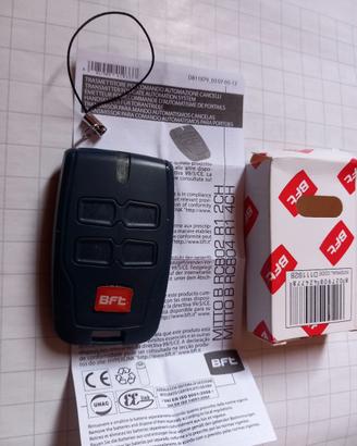 Telecomando cancello Bft Mitto 4tasti con batteria