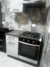 Cucina Compatta Lineare / Monoblocco Moderna