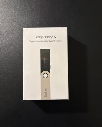Ledger Nano S Sigillato