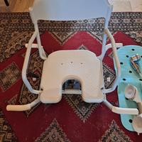 Sedia girevole per vasca