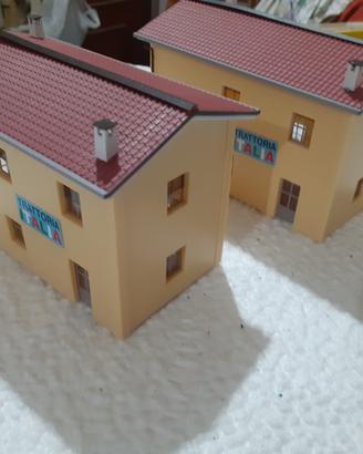 coppia trattorie modellismo ferroviario h0 
