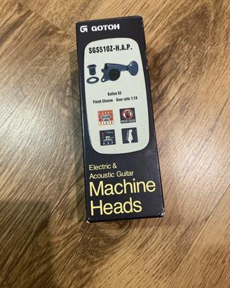 GOTOH SGS510Z-H.A.P Per Chitarra 6L (6 In Linea)