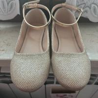 Ballerine oro bambina n 34