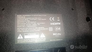 TV united LED40HS82A11 