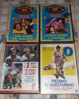 Lotto Dvd film comici Franco e Ciccio cult movies