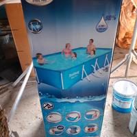 Piscina 4x2 m, h 0,81m