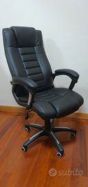 Sedia ufficio similpelle