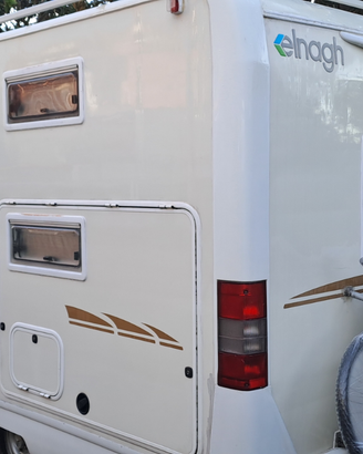 Camper mansardato mercedes elnagh atmos 2001
