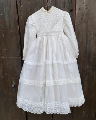 Abito da cresima vintage anni 60
