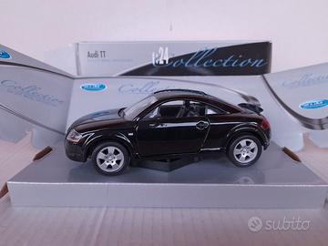 MODELLO AUTO AUDI TT COUE NERA NO BURAGO