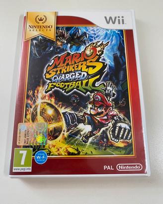Mario Strikers Charged Football Wii Nintendo ITA