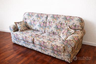Salotto classico divano e 2 poltrone - come nuovo