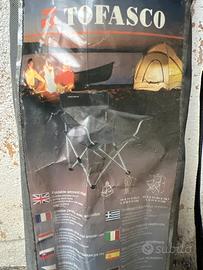 sedie da campeggio pieghevoli