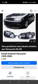 Fanali anteriori fiat punto 1.3 Multijet