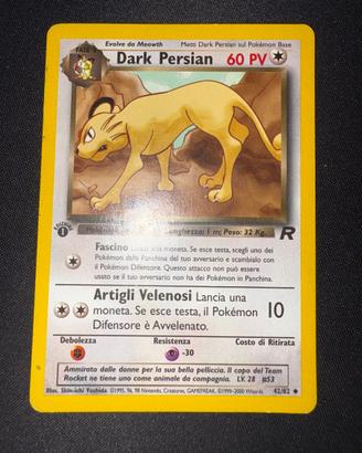 Dark Persian Prima Edizione Team Rocket 42/82